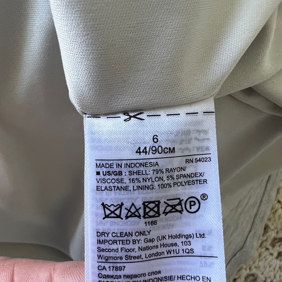 Banana Republic Elegant Gray Sleeveless Dress - Picture 7 of 7